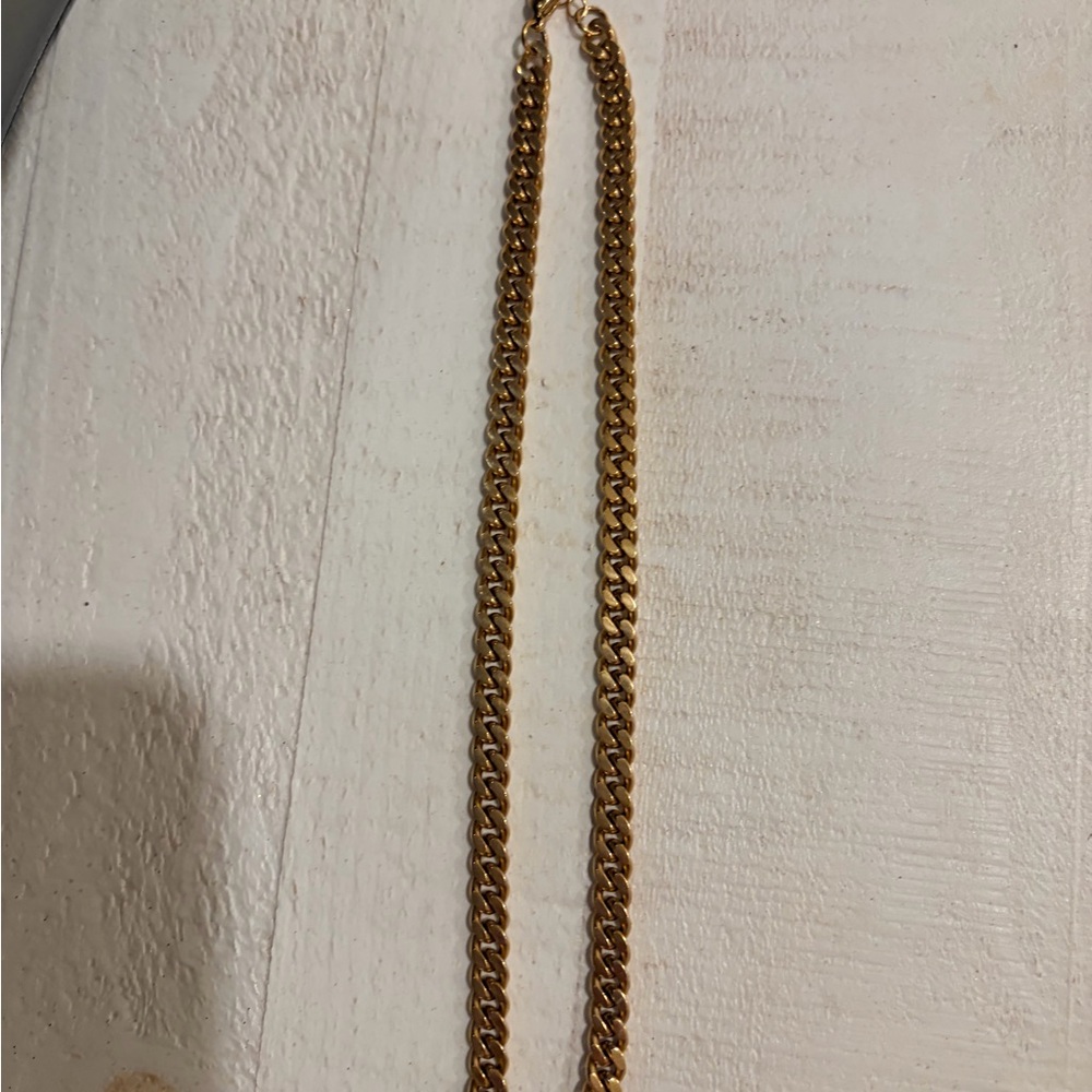 Bellalucci Gold Heart Chain Necklace , mother of pearl - Picture 6 of 6